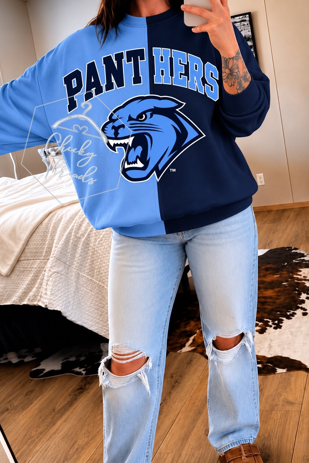 Split Sweatshirt - Frenship Memorial