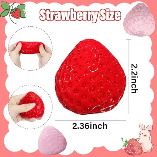 Strawberry Squishy *Pre Order* April 13-17 Shipment