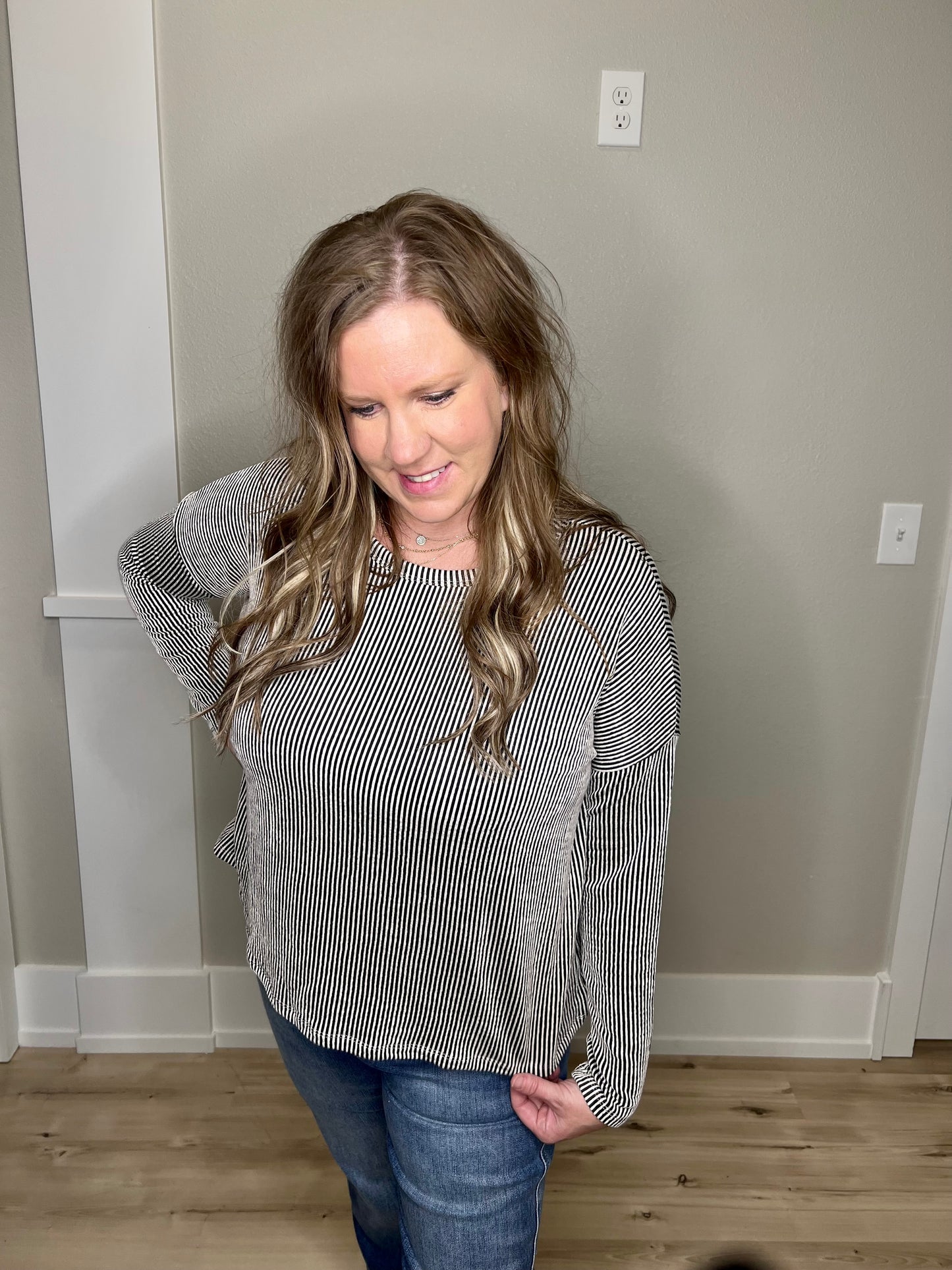 (S/M) Revel Ribbed Top