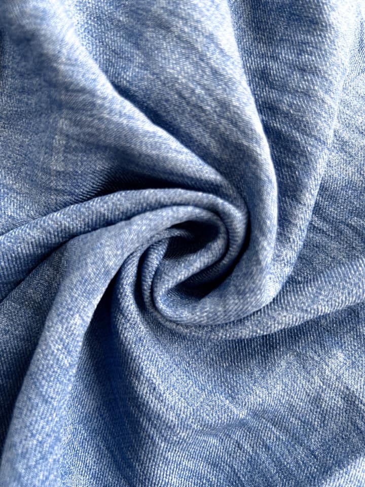 PREORDER: Cora Chambray Wide Leg Pants in Two Colors