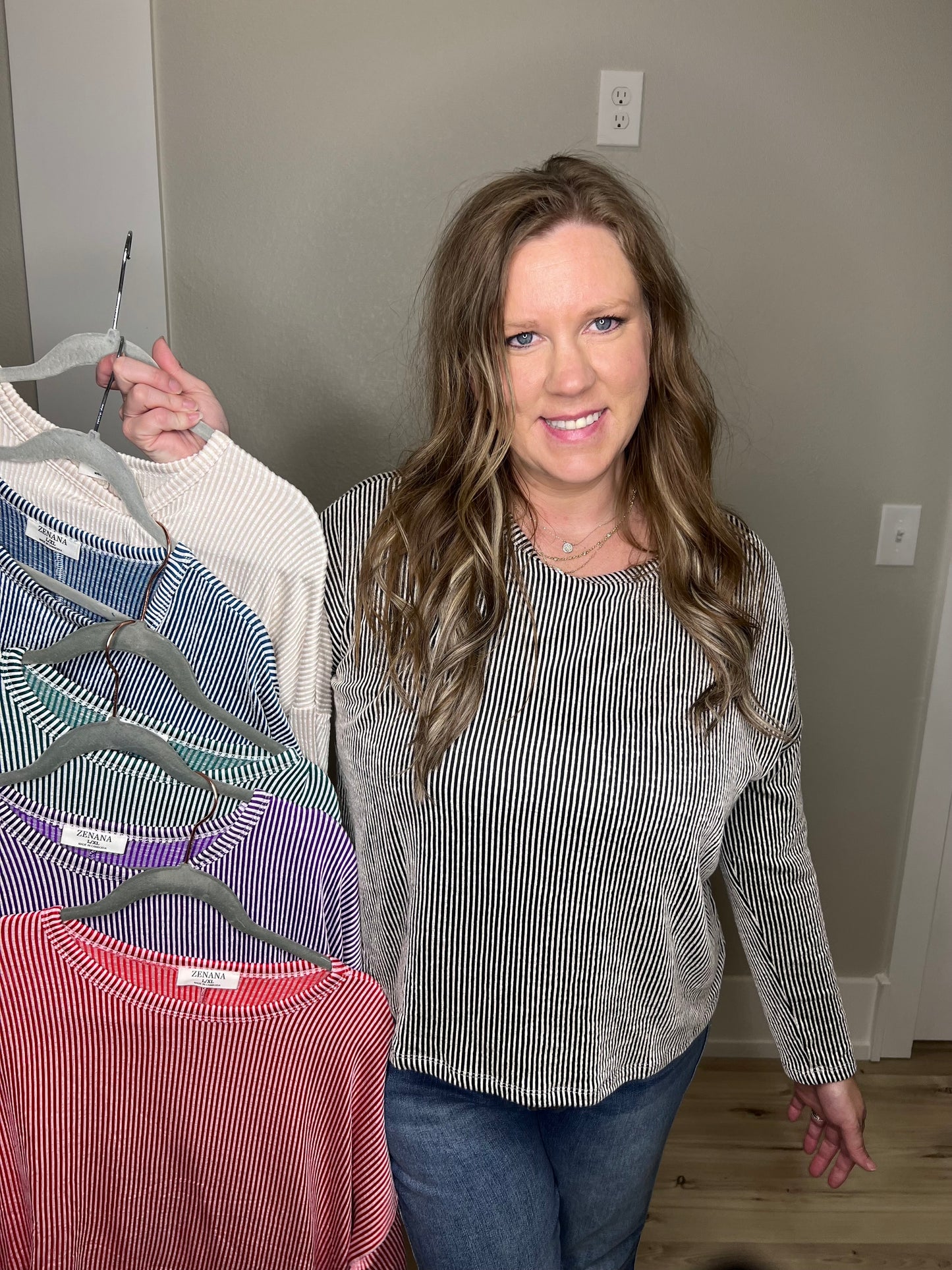 (S/M) Revel Ribbed Top