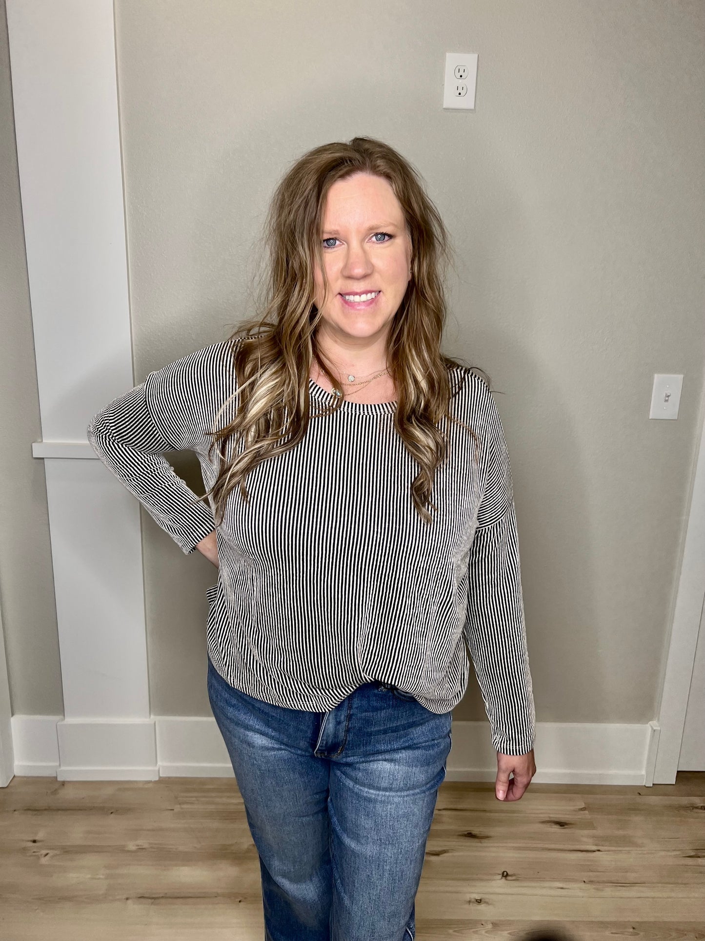 (S/M) Revel Ribbed Top