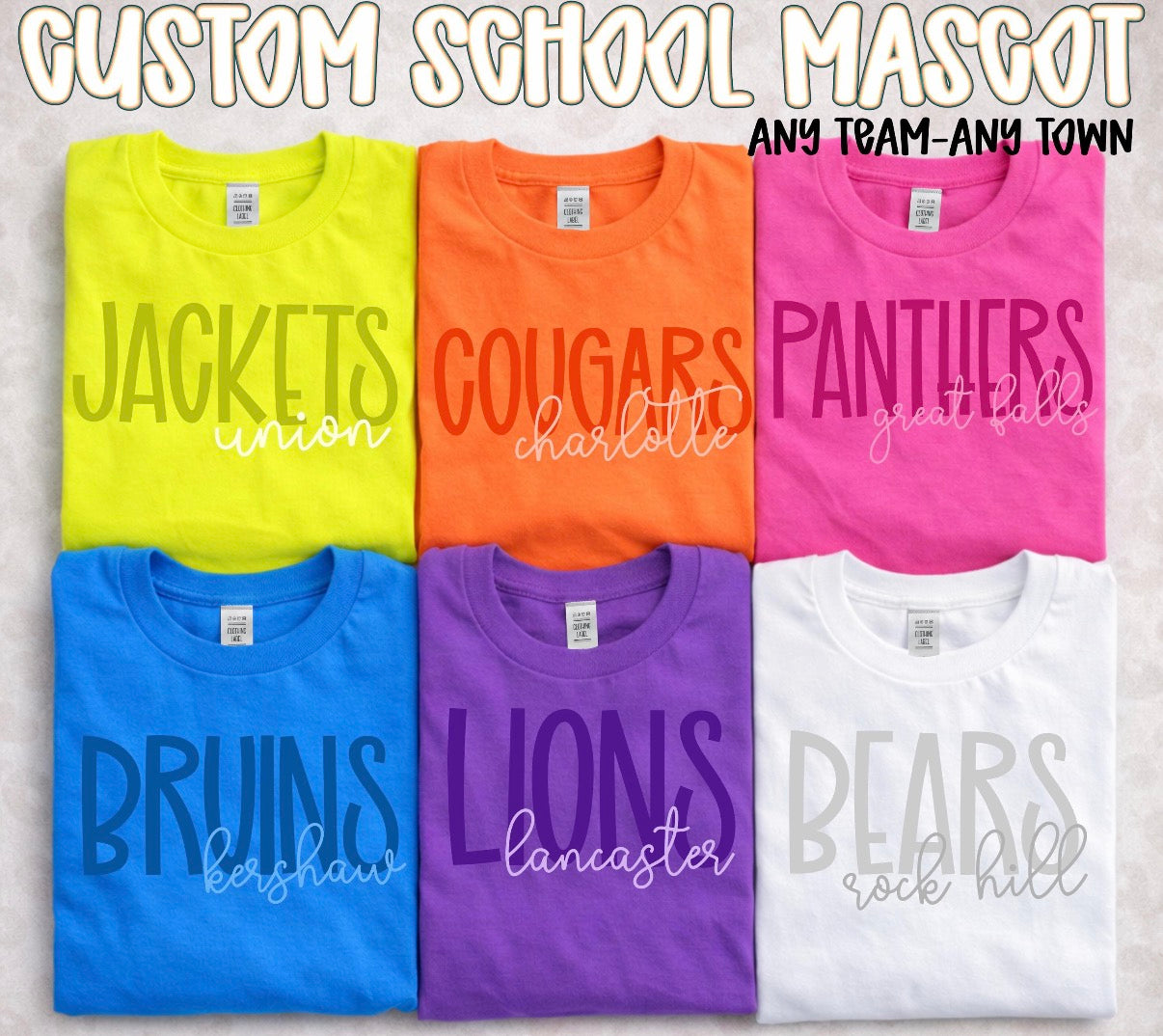 Custom Bright Mascot