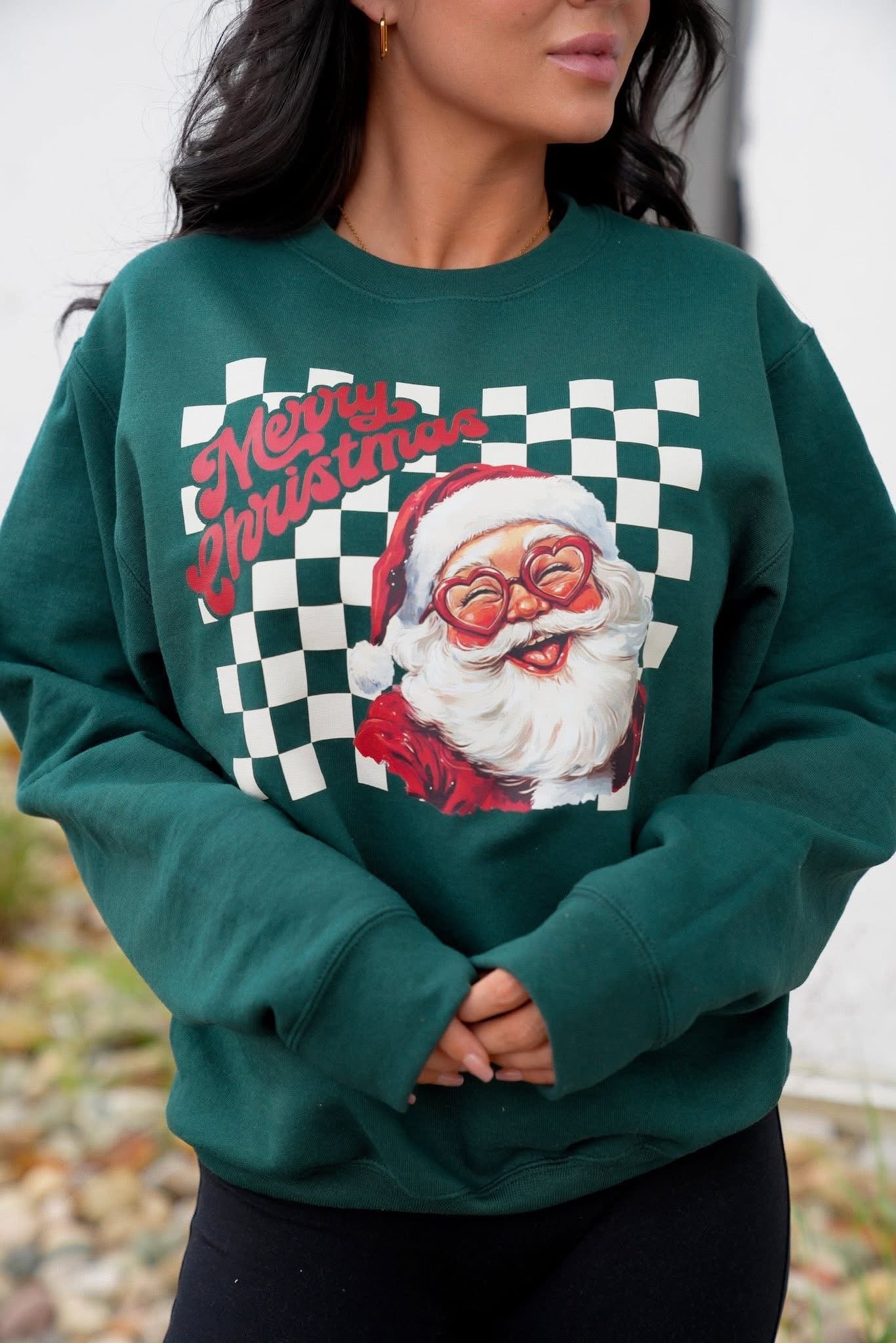 Rosey Santa Sweatshirt