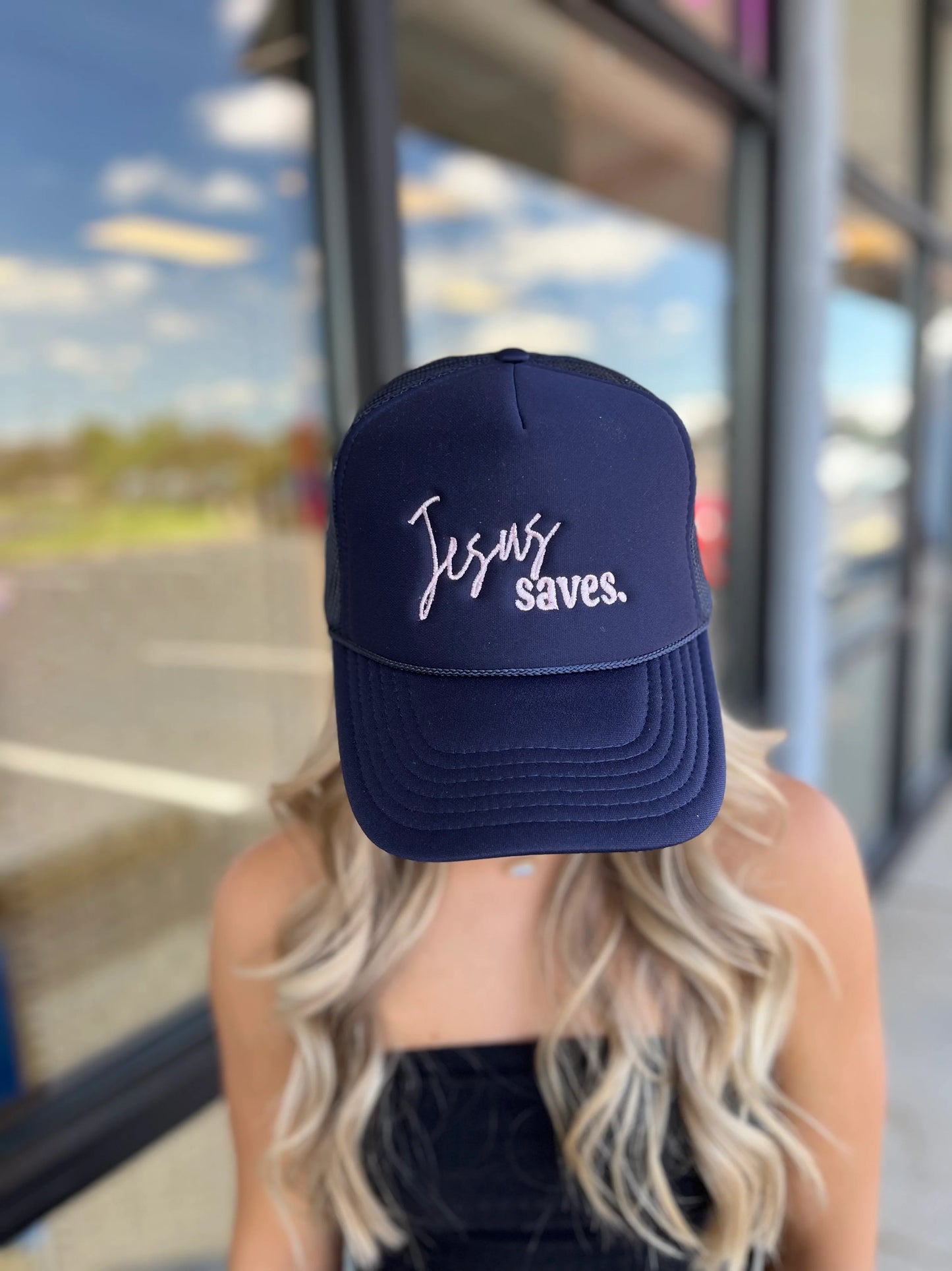 Jesus Saves Trucker Hat