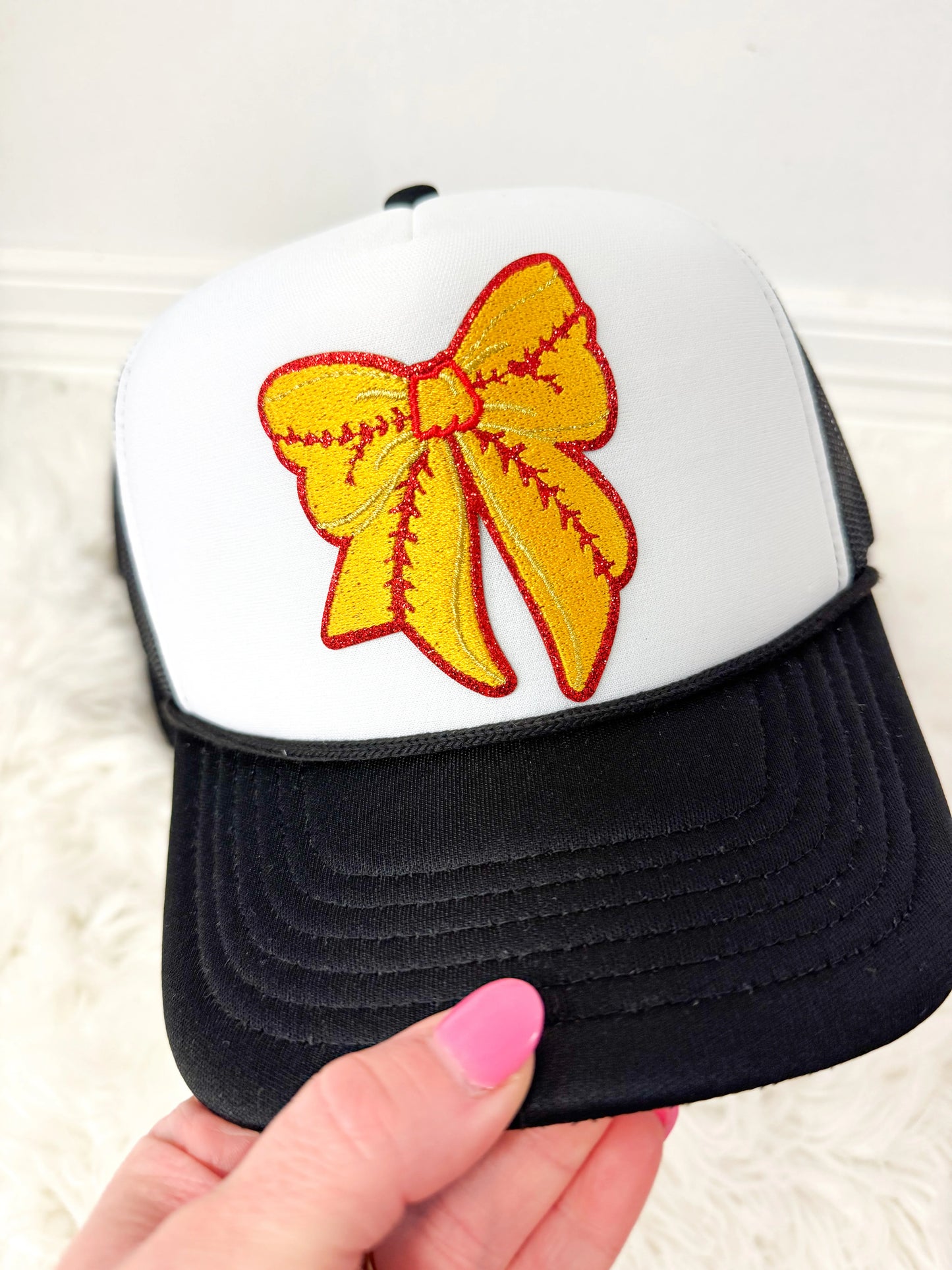 Softball Bow Hat