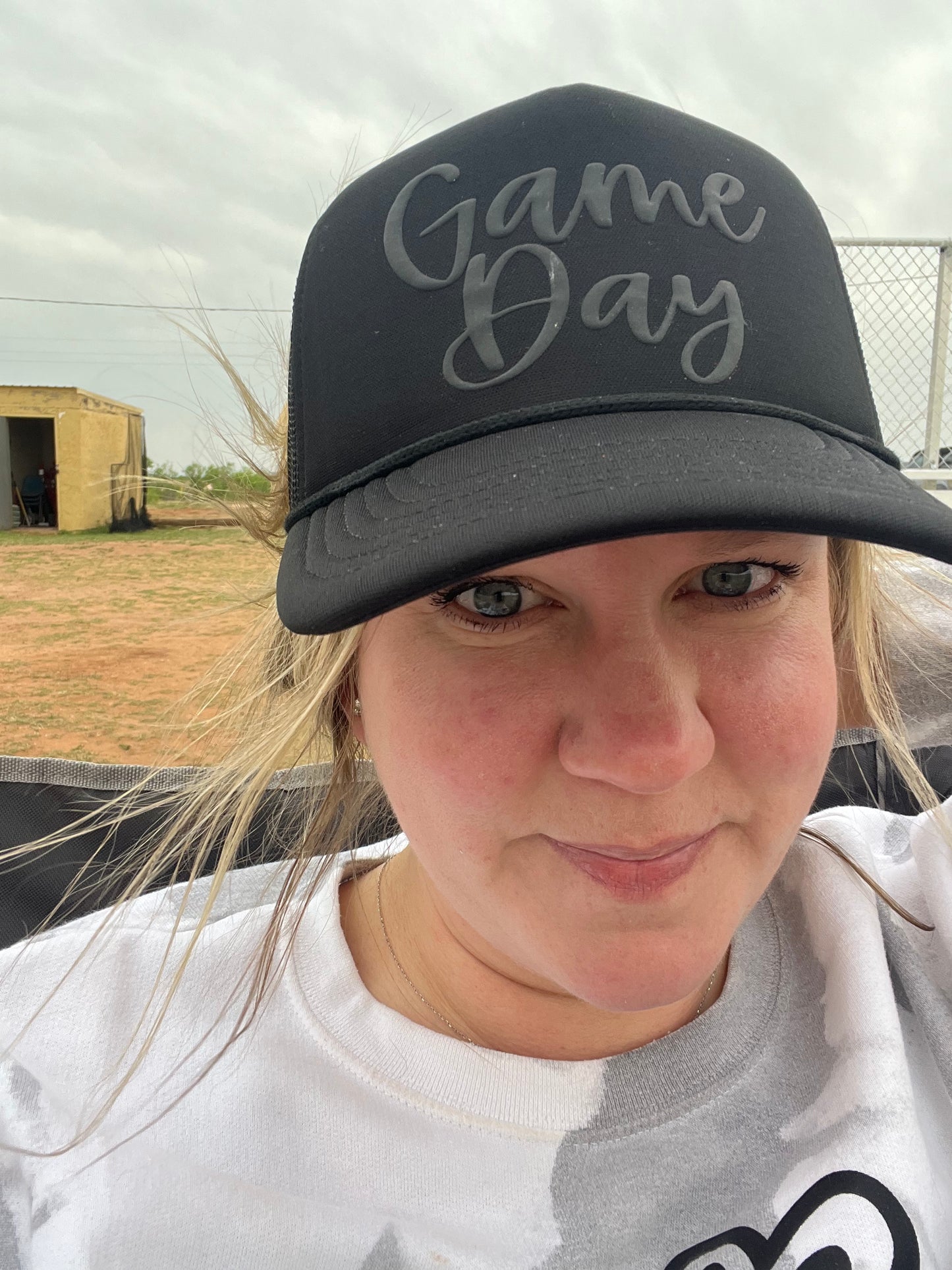 Game Day Puff Print Trucker Hat