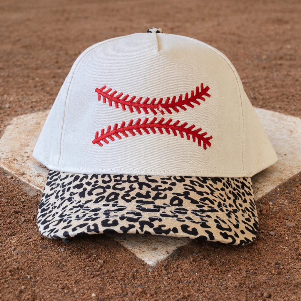 Leopard Baseball Stitch Hat