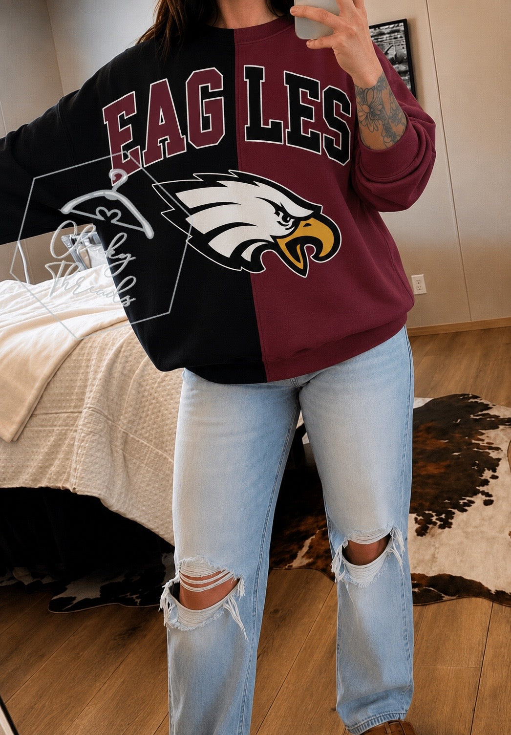 Split Sweatshirt - Roosevelt