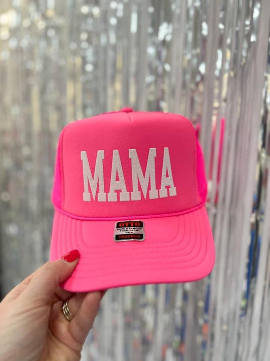 Mama Neon Trucker Hat