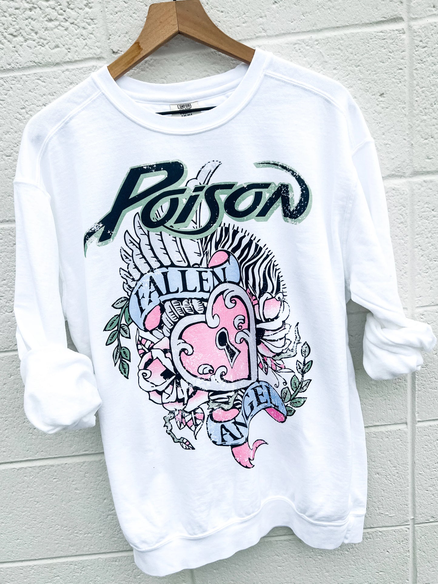 (S, M, XL) Poison Fallen Angel Short Sleeve Tee
