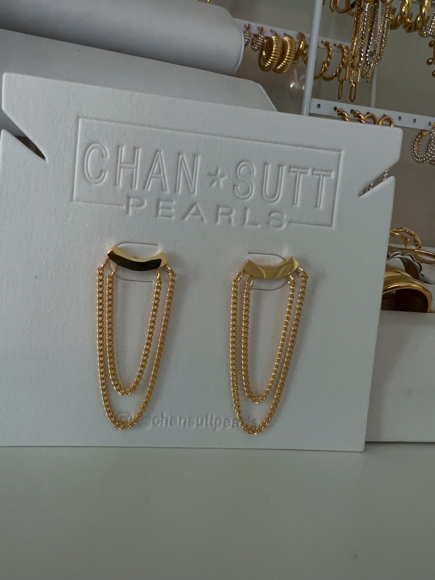CHELSEA CHAIN EARRINGS