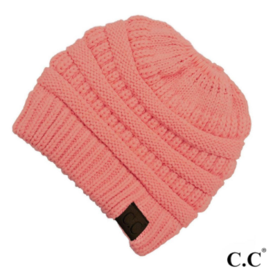 Messy Bun Beanie