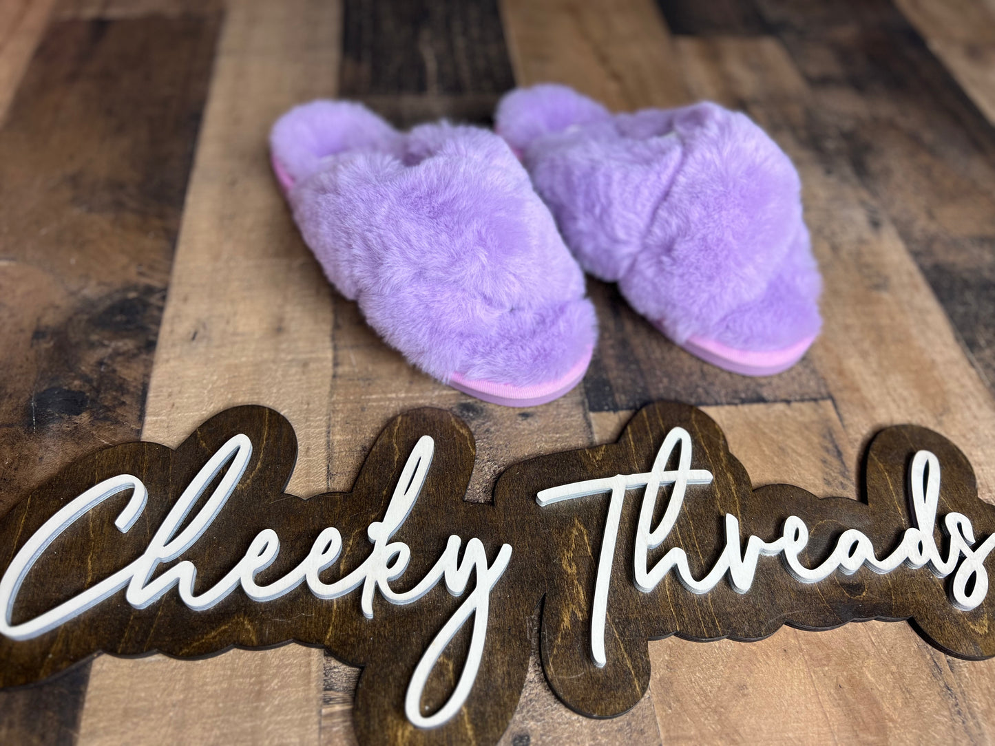 Corky's Lilac Slumber Slippers