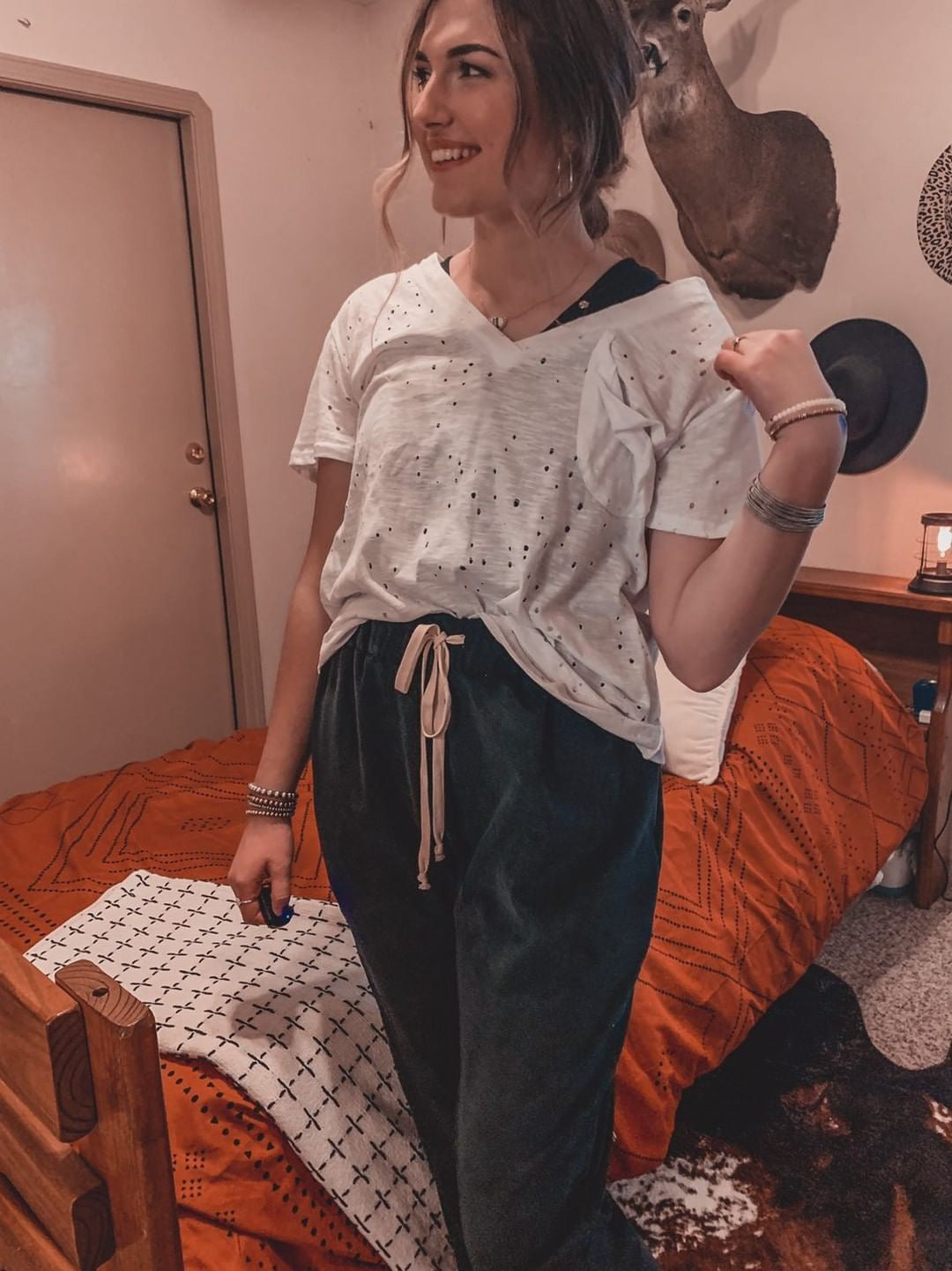 (S) Callie Corduroy Joggers