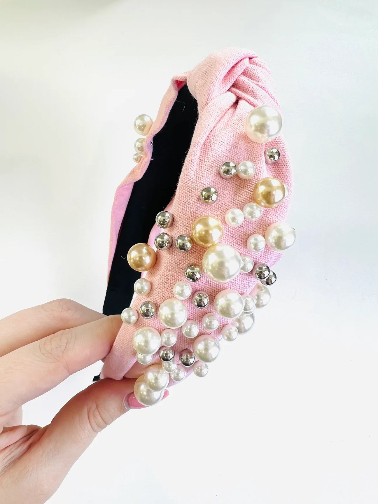 Mixed Pearl Headband