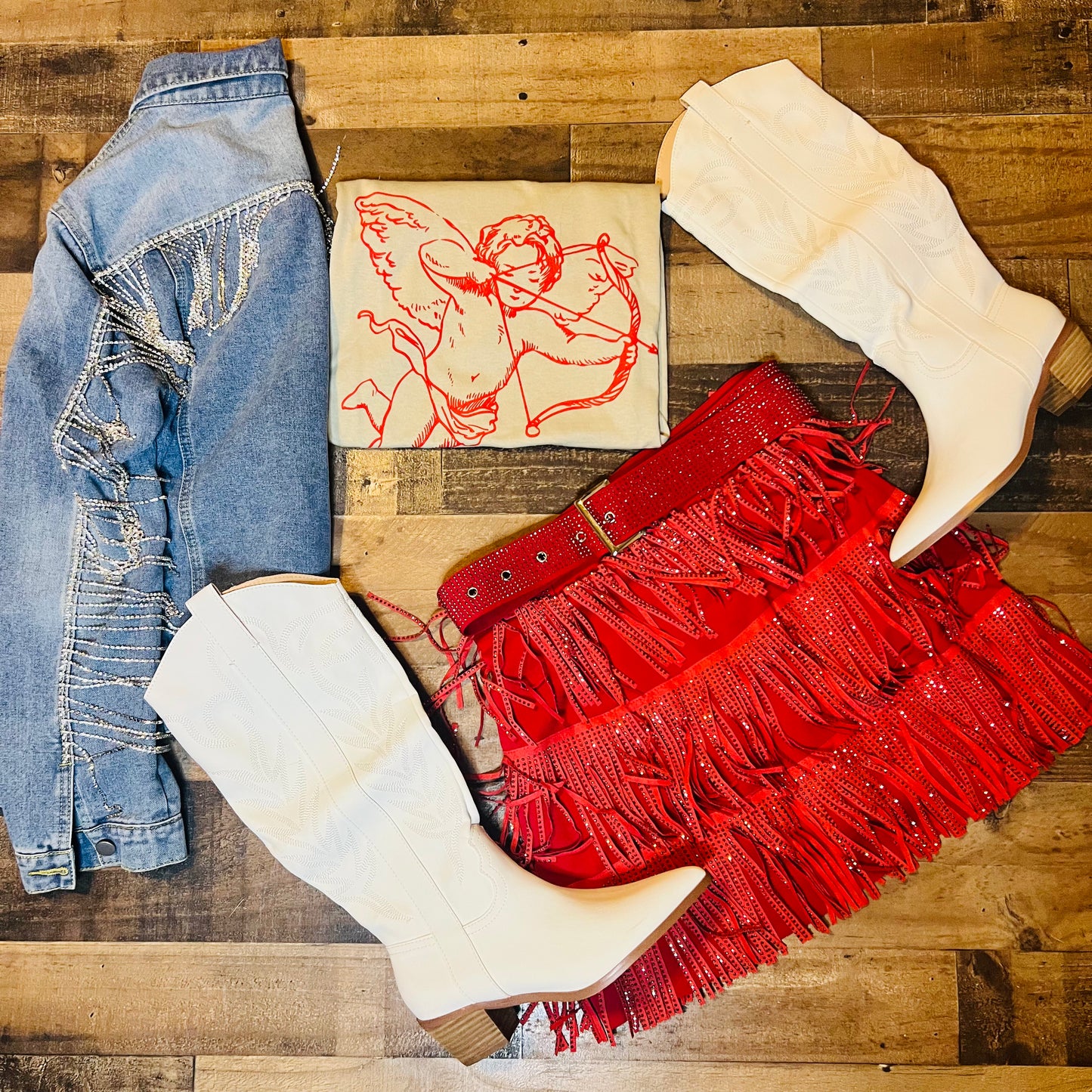 (S, XL & 3X) Cupid Tee