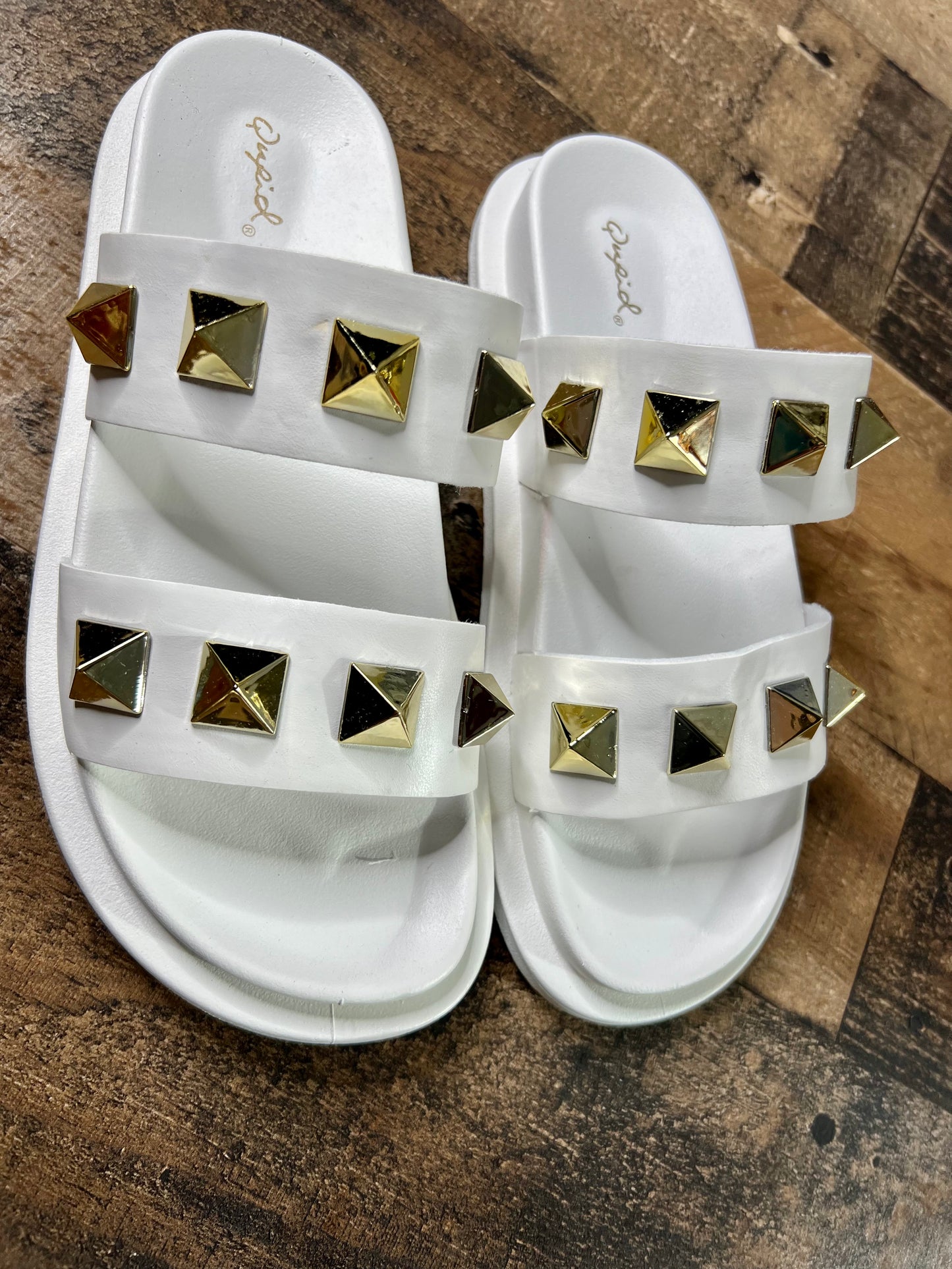 (6) Stayley Studded Sandals