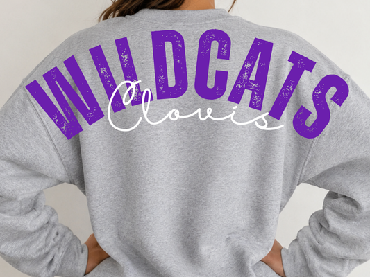 Large Print Clovis Wildcats