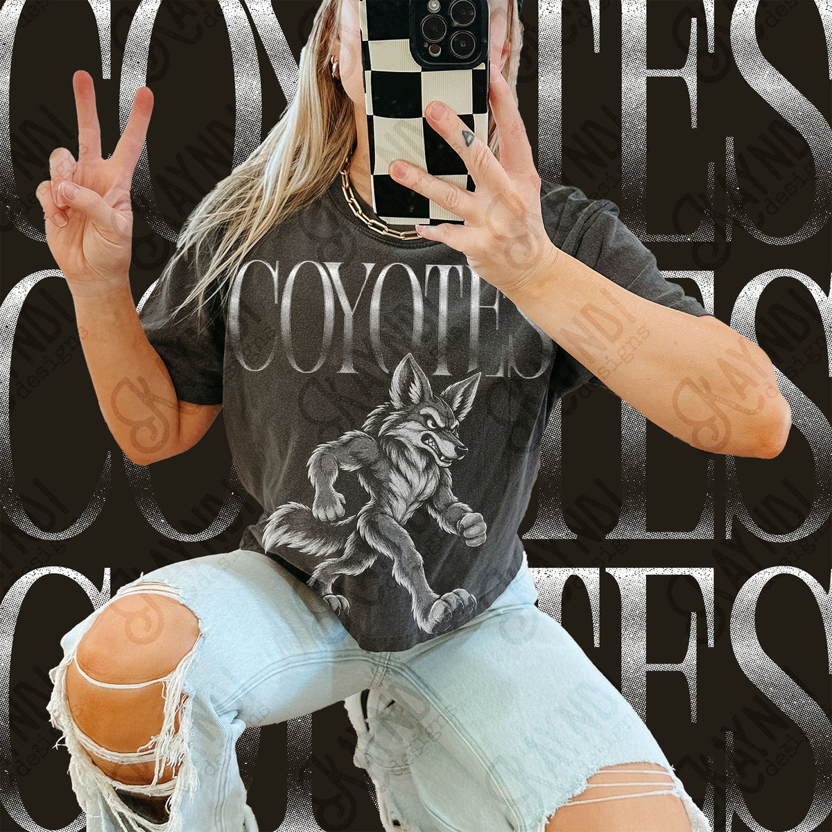 Halftone Coyotes