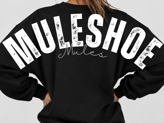 Large Print Muleshoe
