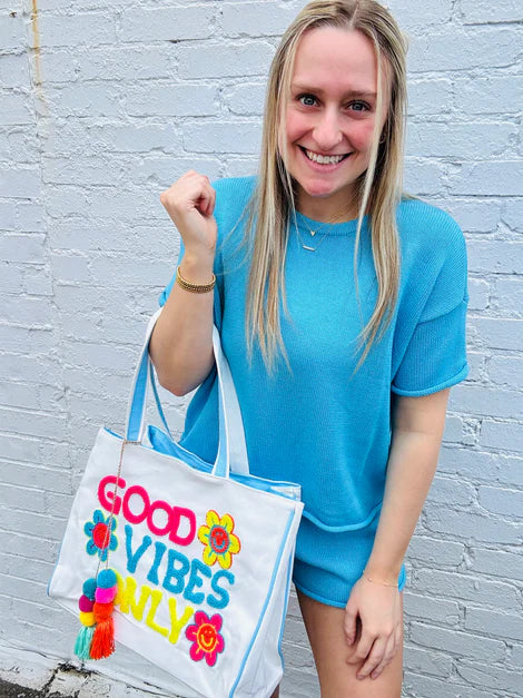Good Vibes Only Tote