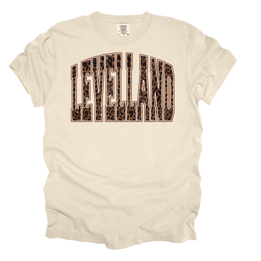 Custom Leopard Mascot/Town - Comfort Colors
