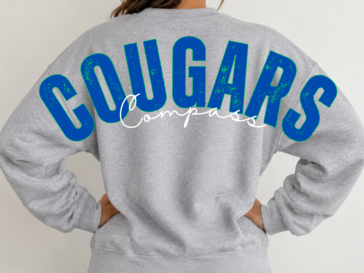 Large Print Compass Cougars