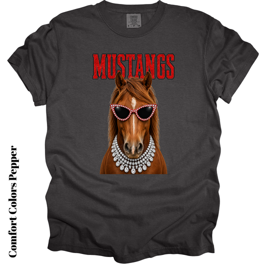 Preorder - Boujee Mustangs (red)