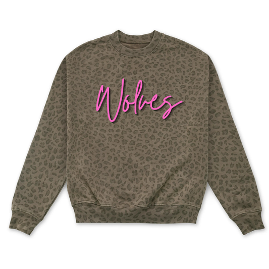 Leopard Cotton Collective - Wolves