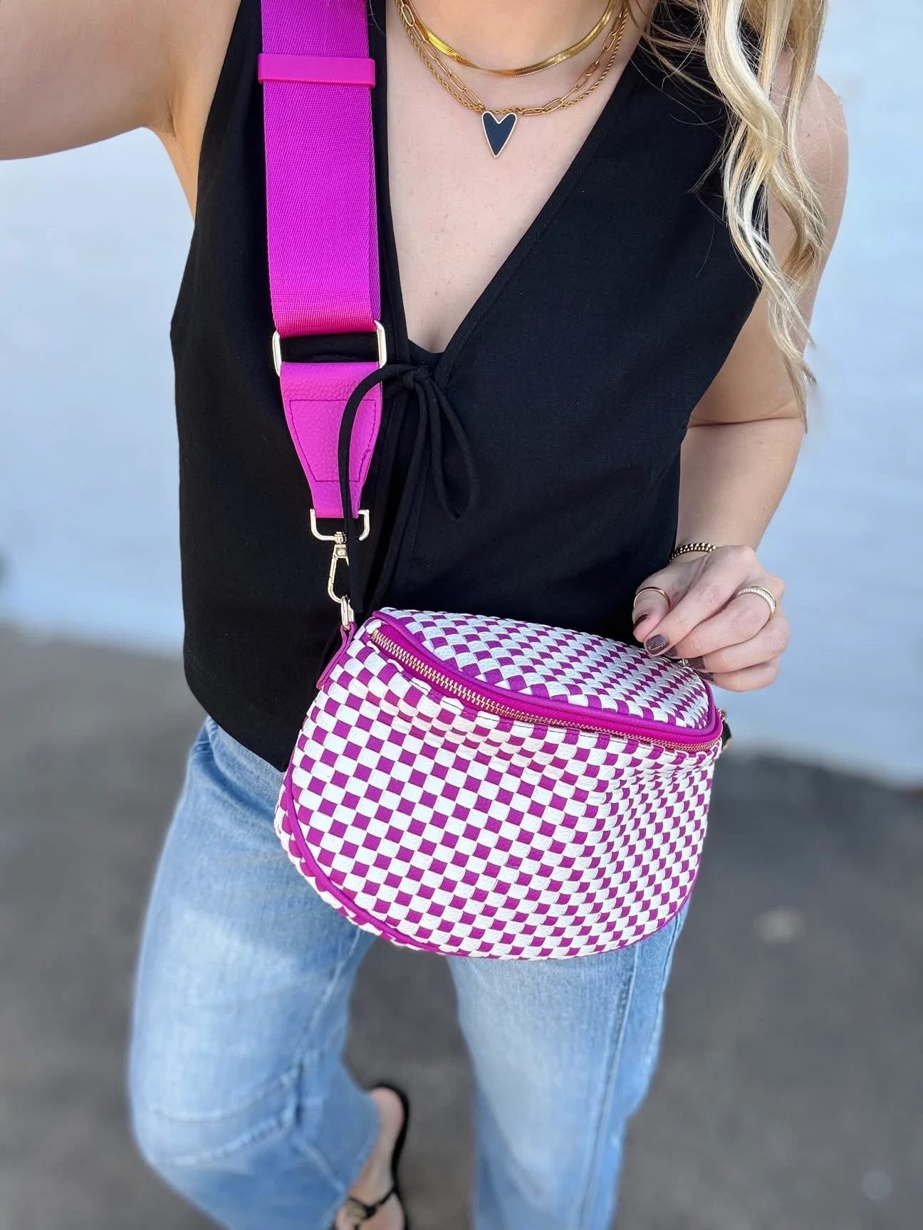 Brooklyn Woven Bum Bags