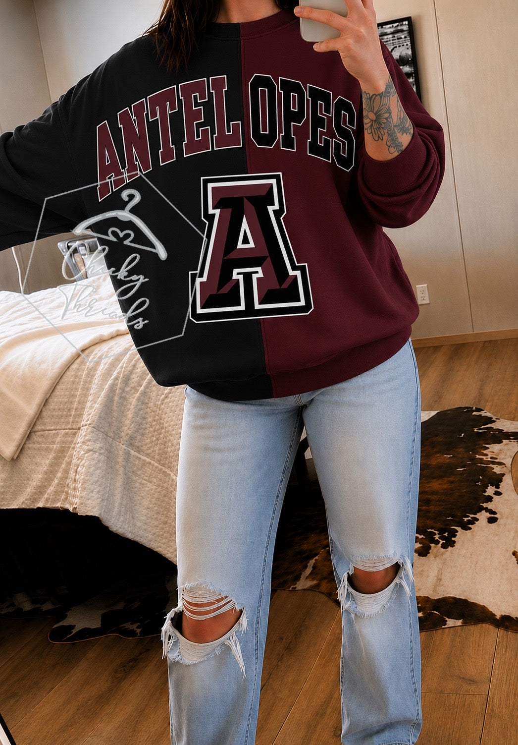 Split Sweatshirt - Abernathy