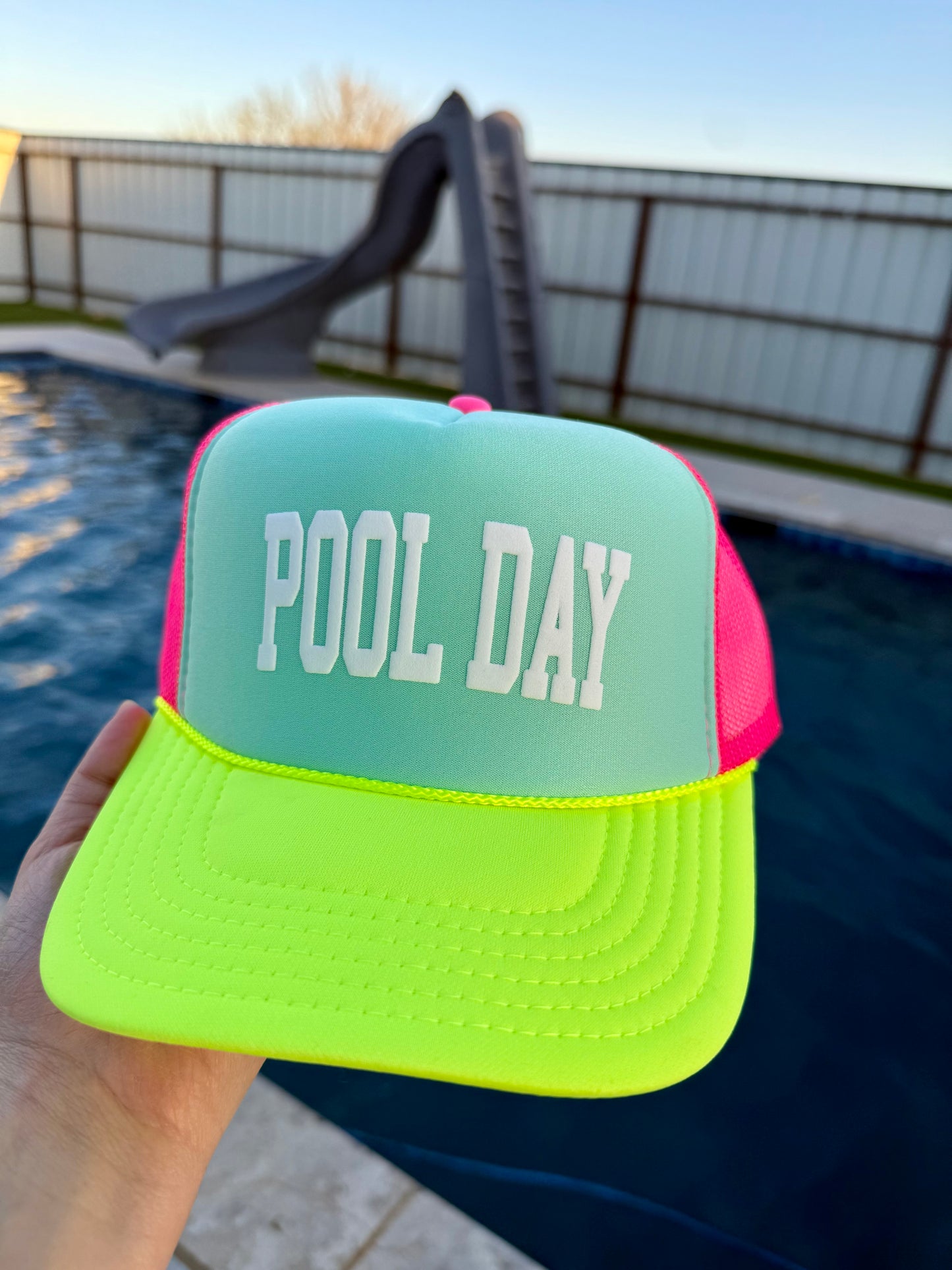 Neon Summer Trucker Hats