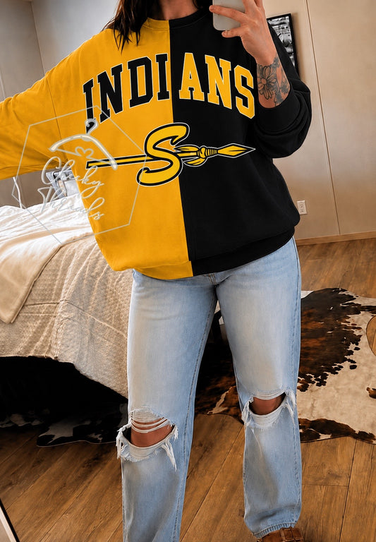 Split Sweatshirt - Seminole Indians