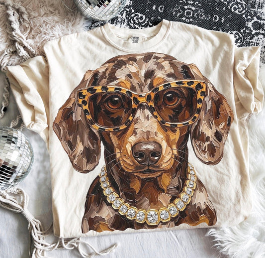 Glam Dachshund