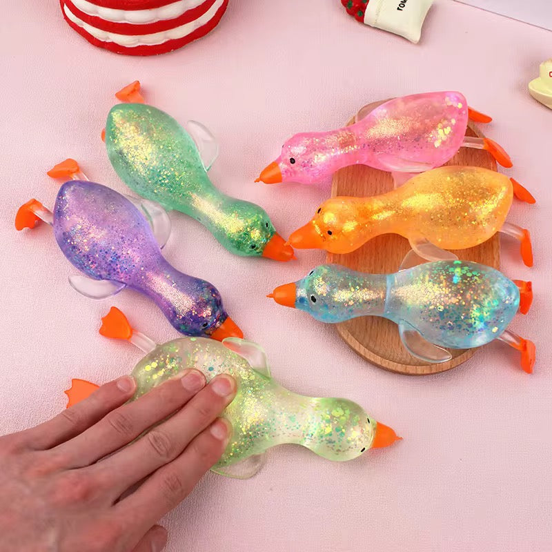 Glitter Duck Squishy *Pre Order* April 20-24 Shipment