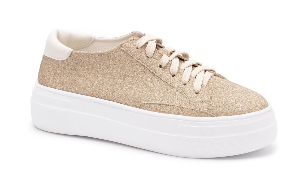 Corky’s Sparkle Sneakers (Gold)