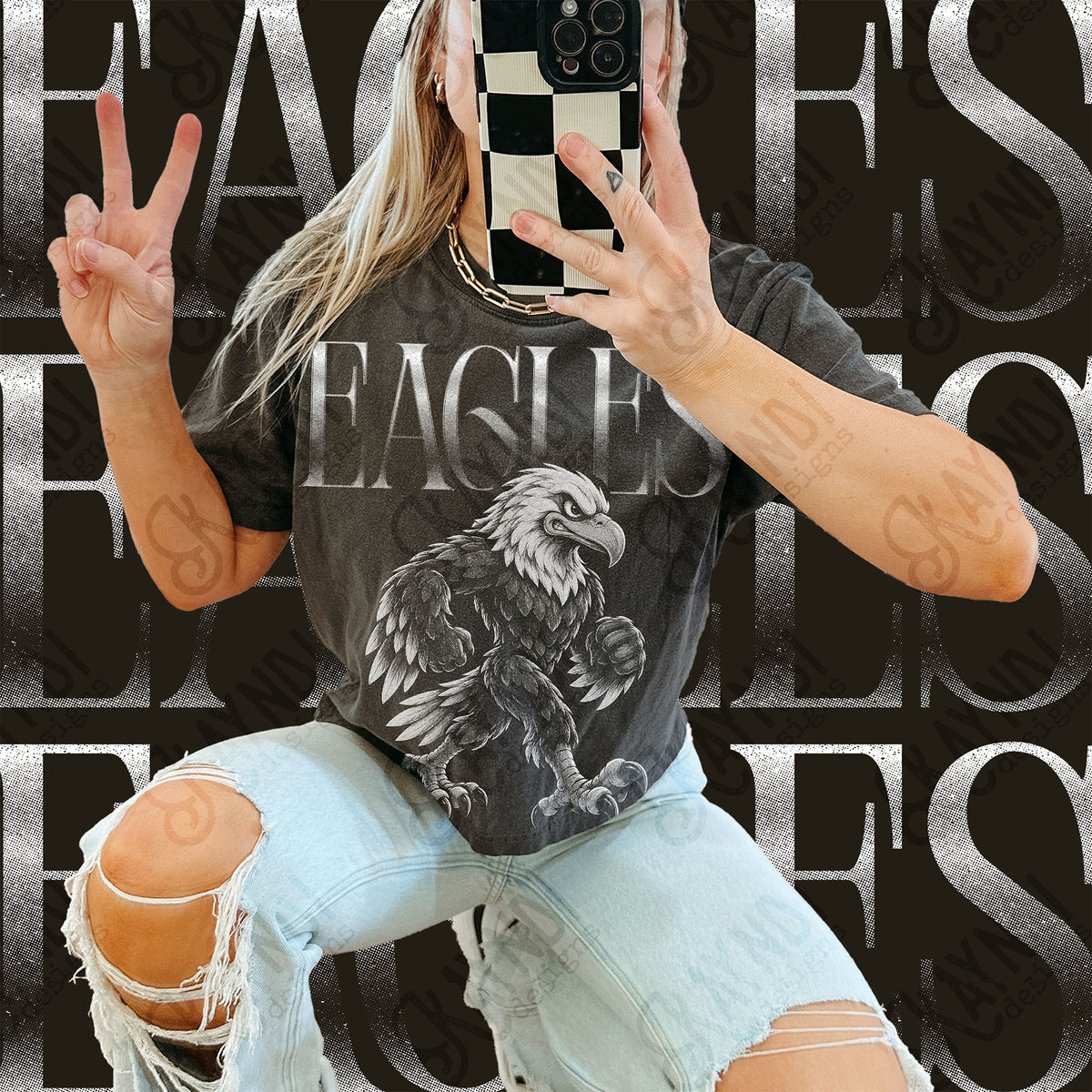 Halftone Eagles
