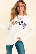 Load image into Gallery viewer, Merry Tinsel Sweater
