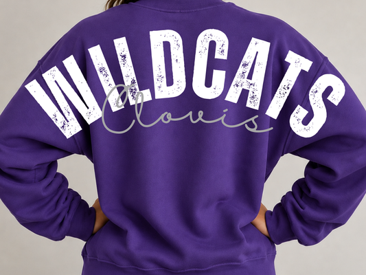Large Print Clovis Wildcats