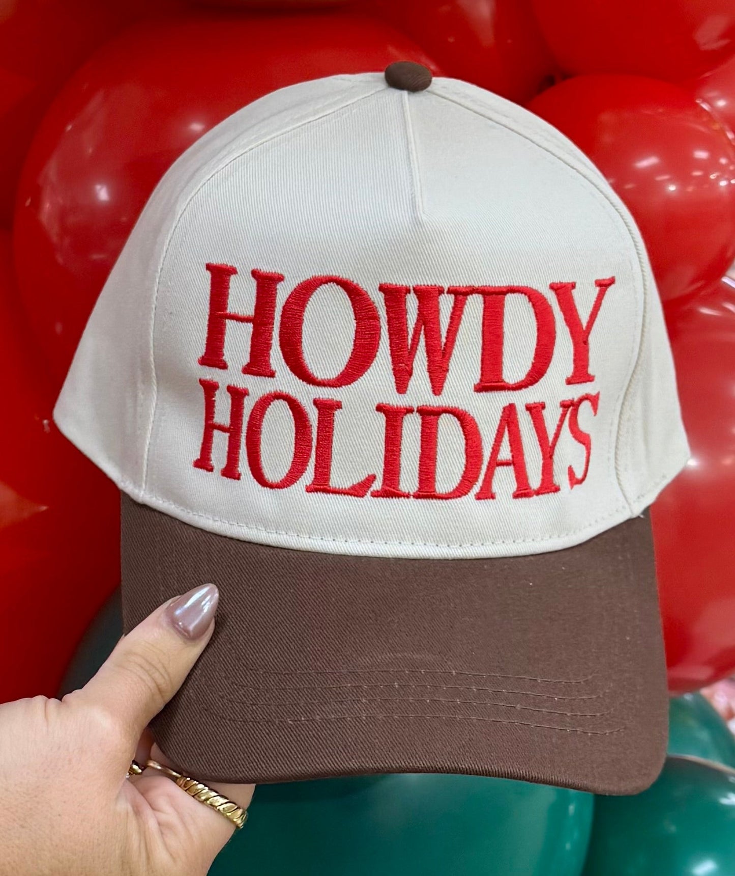 Howdy Holidays Hat