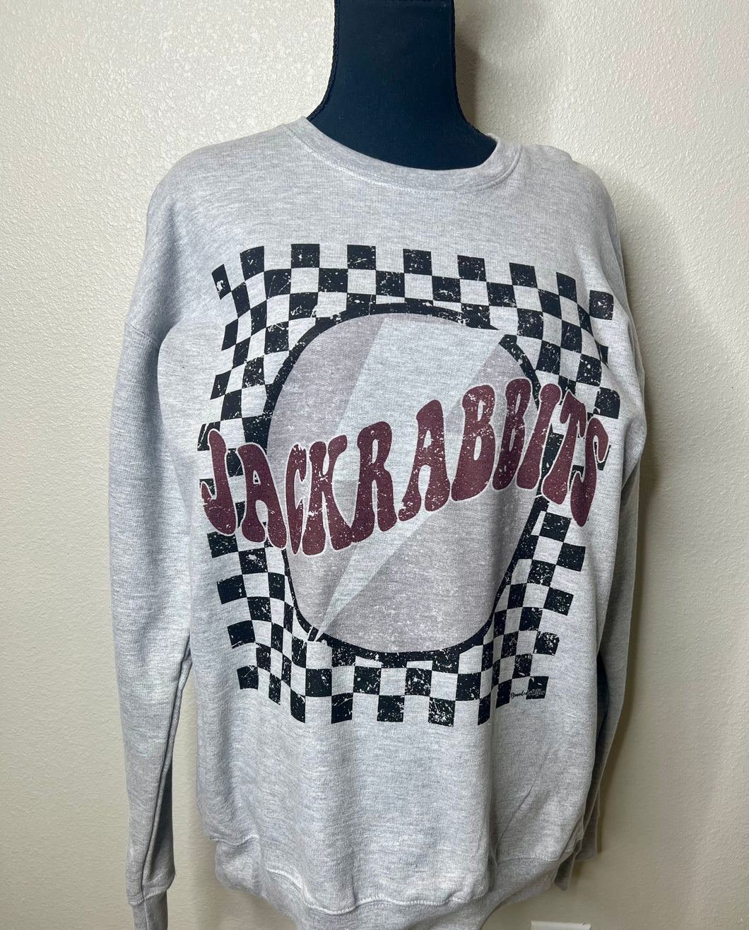 Checkered Ralls Jackrabbits Sweatshirt
