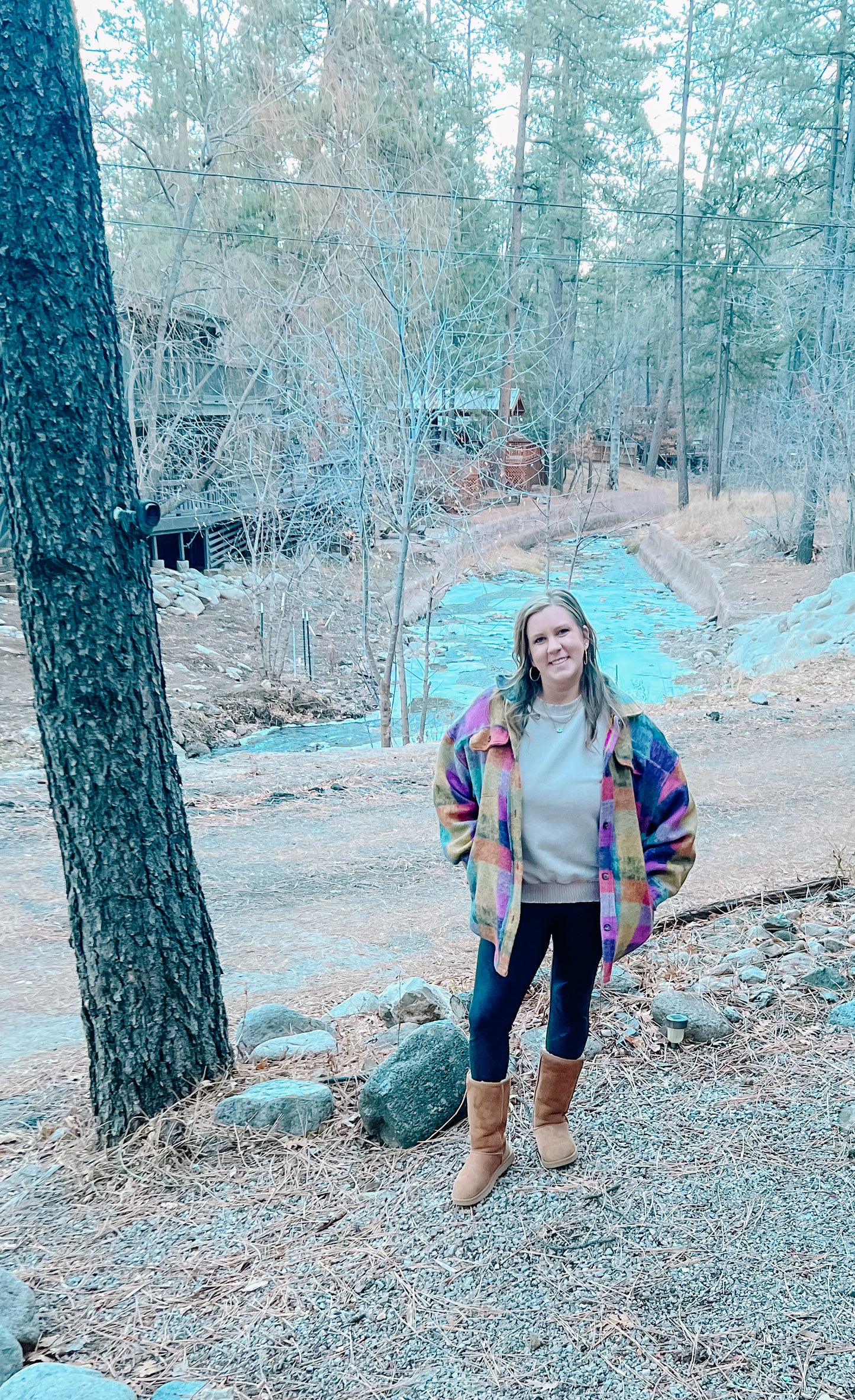 Vibrant Life Shacket
