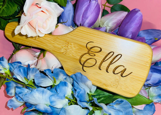 Custom Name Wooden Hair Brush - Deal Days