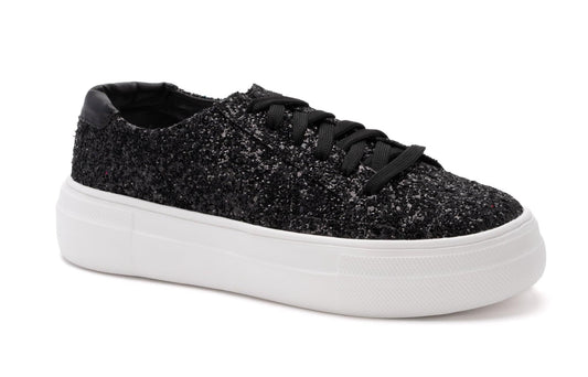 (8) Corky’s Sparkle Sneakers (Black)
