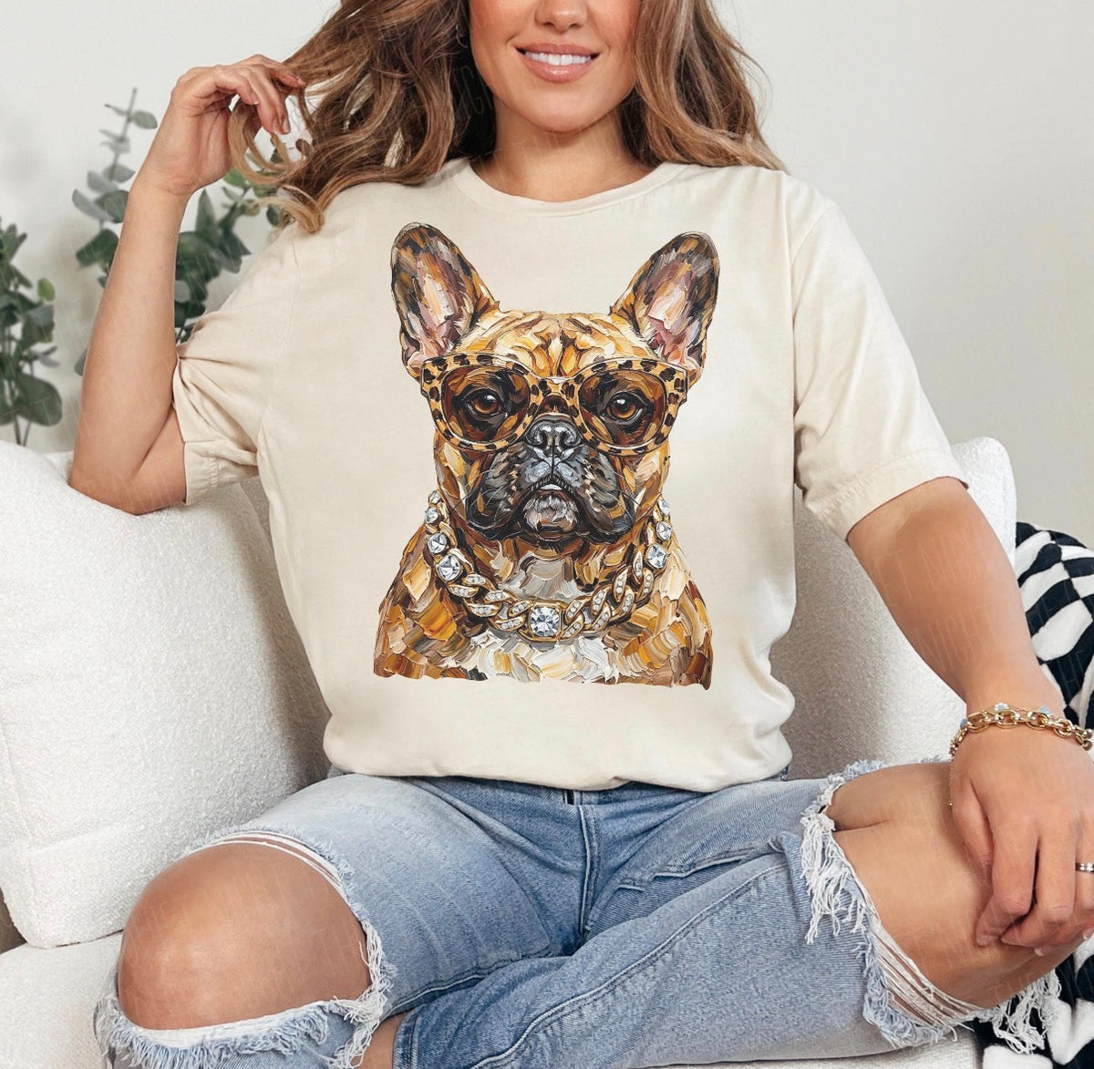 Glam French Bulldog