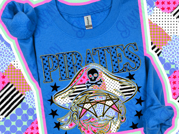 Patchwork Mascot - Pirates