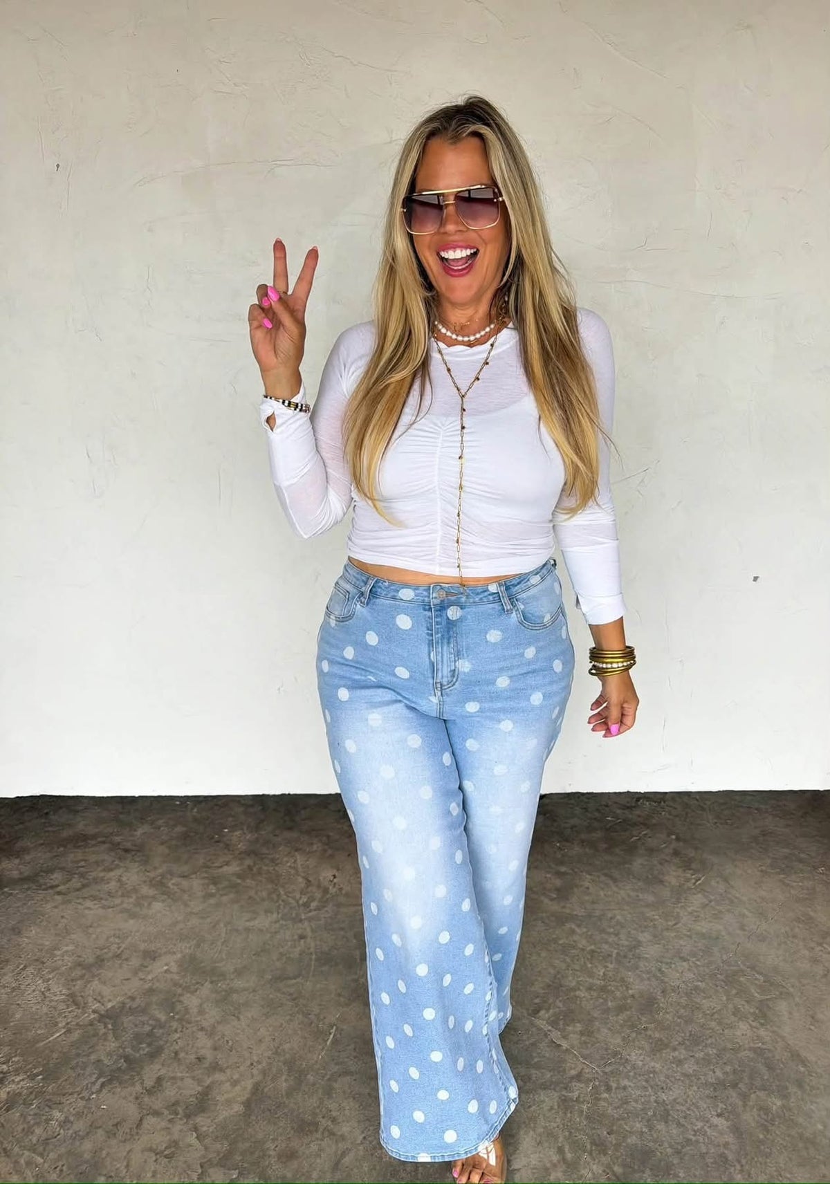 Spot On Polka Dot Jeans