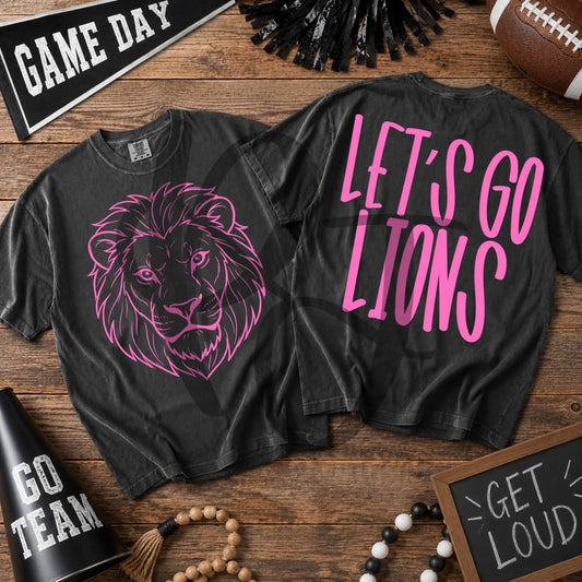 Pink - Let’s Go Lions