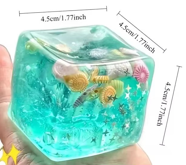 Under The Sea Cube Squishy *Pre Order* April 6-10 Shipment